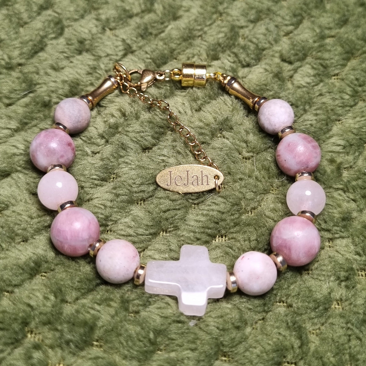 Rhodonite bracelet