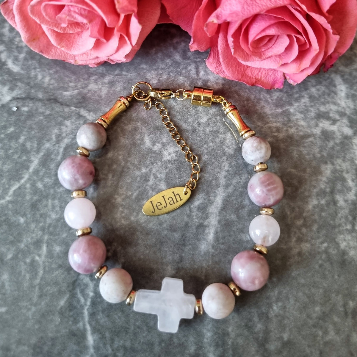 Rhodonite bracelet
