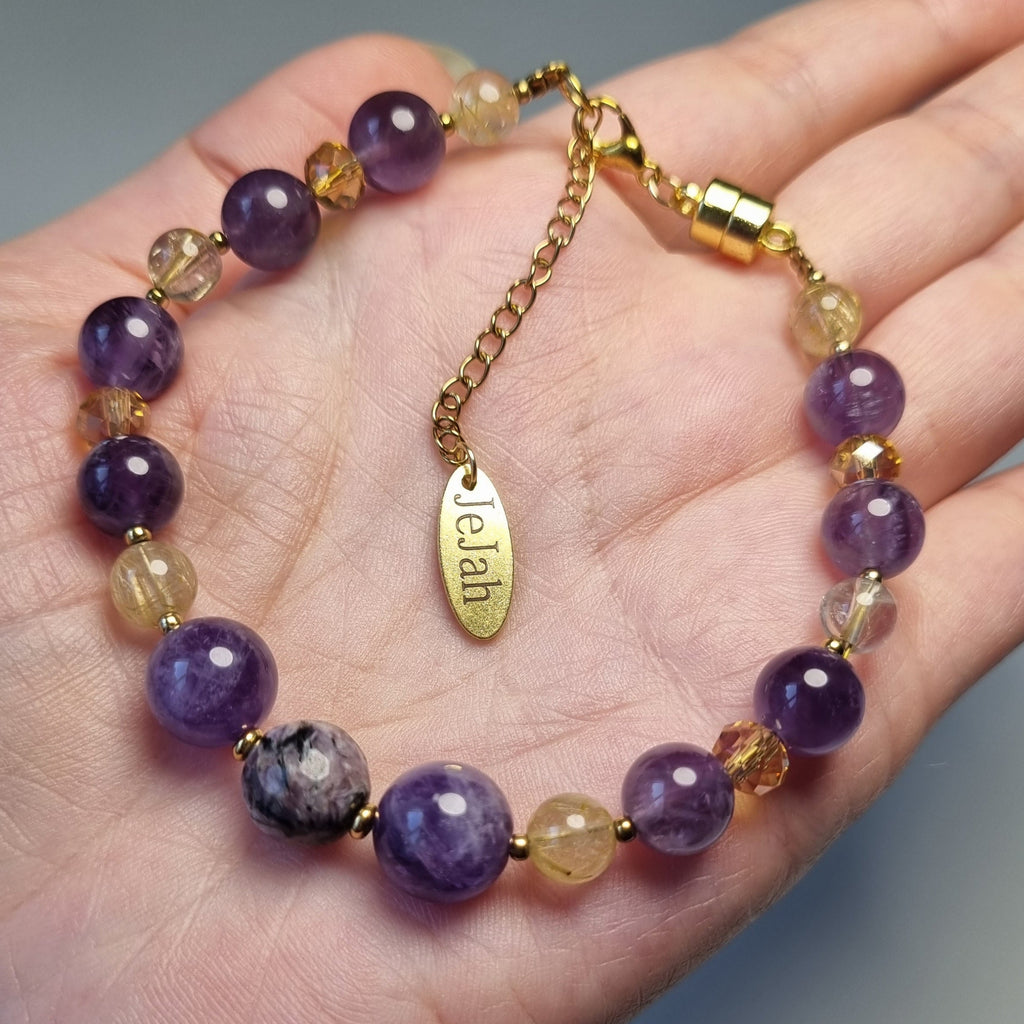 Amethyst bracelet