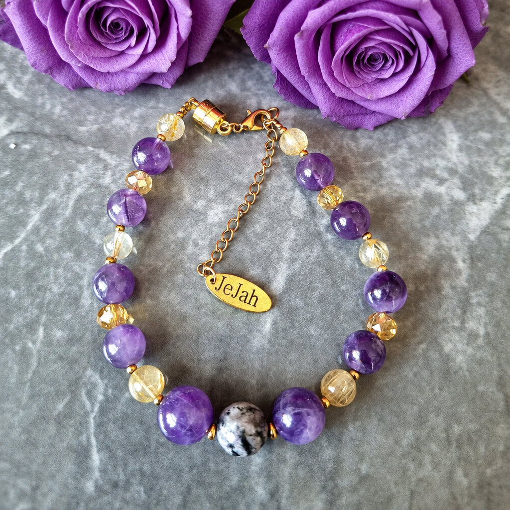 Amethyst bracelet
