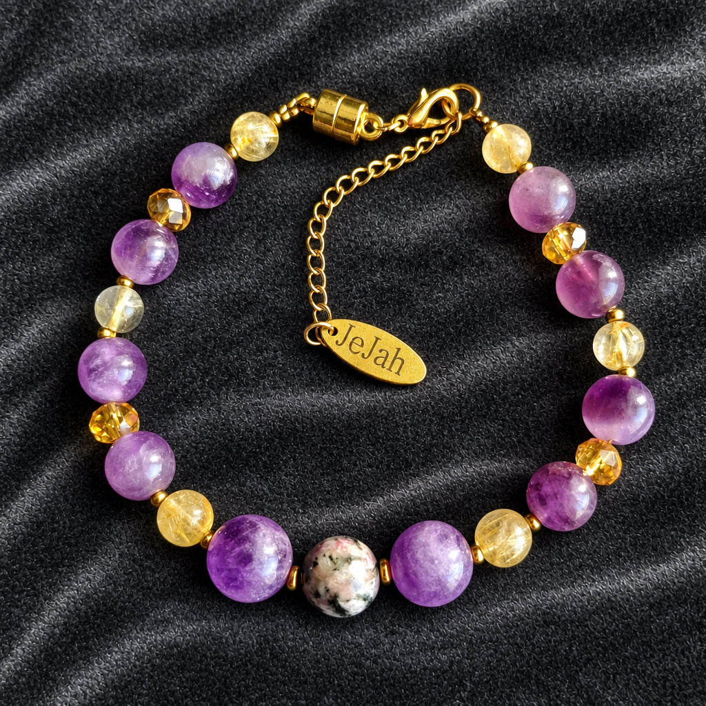 Amethyst bracelet