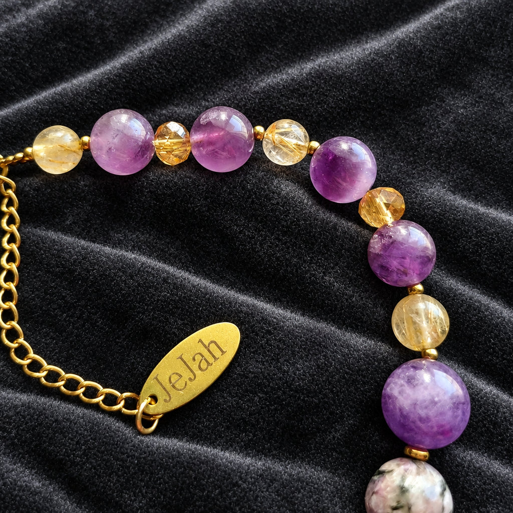 Amethyst bracelet